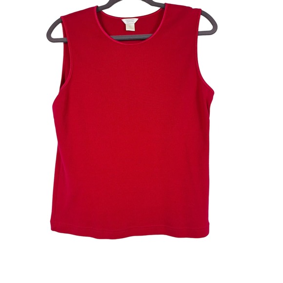 Red sleeveless sweater size XL brand Christopher $Banks - Picture 2 of 3